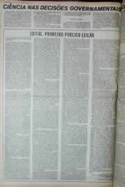 Página do jornal Correio do Ceará de julho de 1973