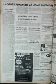Página do jornal Correio do Ceará de julho de 1973