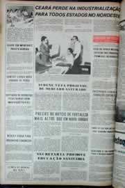 Página do jornal Correio do Ceará de julho de 1973