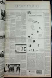 Página do jornal Correio do Ceará de julho de 1973