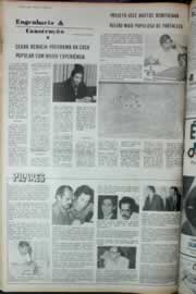 Página do jornal Correio do Ceará de julho de 1973