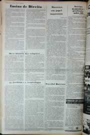 Página do jornal Correio do Ceará de julho de 1973