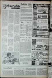 Página do jornal Correio do Ceará de julho de 1973