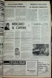 Página do jornal Correio do Ceará de julho de 1973