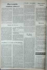 Página do jornal Correio do Ceará de dezembro de 1973