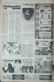 Página do jornal Correio do Ceará de dezembro de 1973