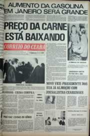 Página do jornal Correio do Ceará de dezembro de 1973