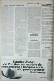 Página do jornal Correio do Ceará de dezembro de 1973