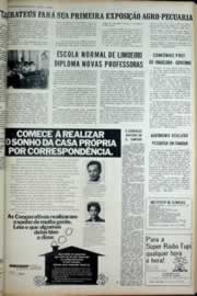 Página do jornal Correio do Ceará de dezembro de 1973