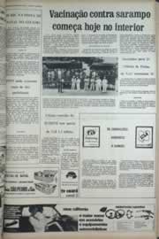 Página do jornal Correio do Ceará de dezembro de 1973
