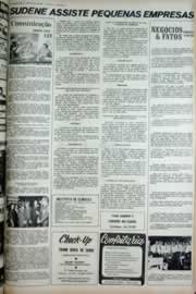 Página do jornal Correio do Ceará de dezembro de 1973