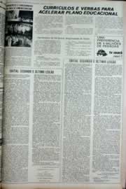 Página do jornal Correio do Ceará de dezembro de 1973