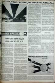 Página do jornal Correio do Ceará de dezembro de 1973