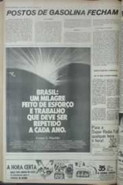 Página do jornal Correio do Ceará de dezembro de 1973