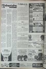Página do jornal Correio do Ceará de dezembro de 1973
