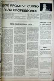 Página do jornal Correio do Ceará de dezembro de 1973
