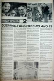 Página do jornal Correio do Ceará de dezembro de 1973