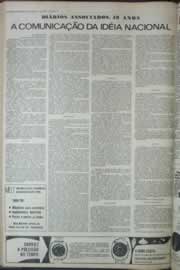 Página do jornal Correio do Ceará de dezembro de 1973