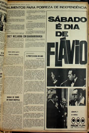 Página do jornal Correio do Ceará de janeiro de 1974