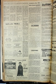 Página do jornal Correio do Ceará de janeiro de 1974