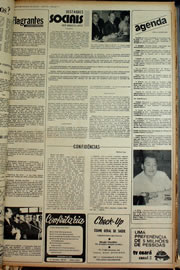 Página do jornal Correio do Ceará de janeiro de 1974