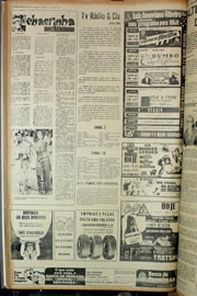 Página do jornal Correio do Ceará de janeiro de 1974