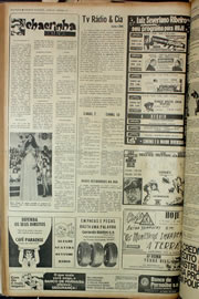Página do jornal Correio do Ceará de janeiro de 1974