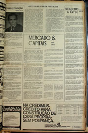 Página do jornal Correio do Ceará de janeiro de 1974