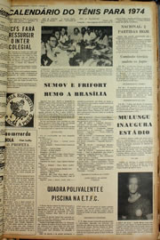 Página do jornal Correio do Ceará de janeiro de 1974
