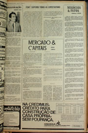 Página do jornal Correio do Ceará de janeiro de 1974