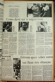 Página do jornal Correio do Ceará de janeiro de 1974