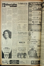 Página do jornal Correio do Ceará de janeiro de 1974