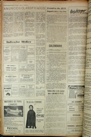Página do jornal Correio do Ceará de janeiro de 1974