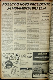 Página do jornal Correio do Ceará de fevereiro de 1974
