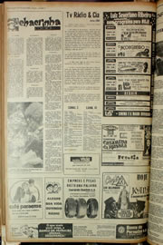 Página do jornal Correio do Ceará de fevereiro de 1974