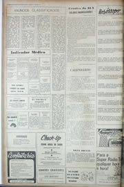 Página do jornal Correio do Ceará de março de 1974
