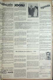 Página do jornal Correio do Ceará de março de 1974