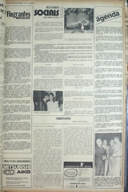 Página do jornal Correio do Ceará de março de 1974