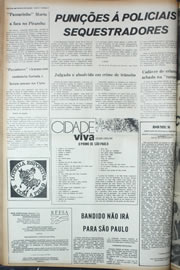 Página do jornal Correio do Ceará de março de 1974