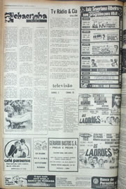 Página do jornal Correio do Ceará de março de 1974