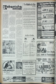 Página do jornal Correio do Ceará de março de 1974