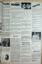 Página do jornal Correio do Ceará de março de 1974