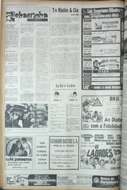 Página do jornal Correio do Ceará de março de 1974