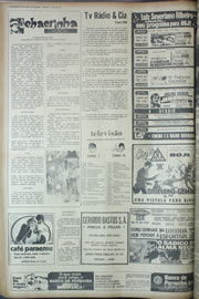 Página do jornal Correio do Ceará de março de 1974