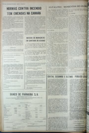 Página do jornal Correio do Ceará de março de 1974
