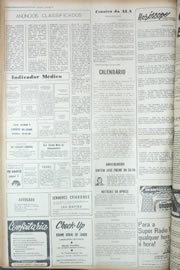 Página do jornal Correio do Ceará de março de 1974