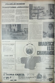 Página do jornal Correio do Ceará de março de 1974