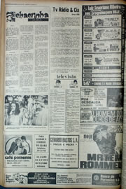 Página do jornal Correio do Ceará de março de 1974