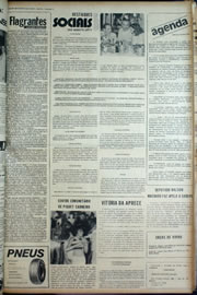 Página do jornal Correio do Ceará de março de 1974