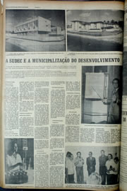 Página do jornal Correio do Ceará de março de 1974